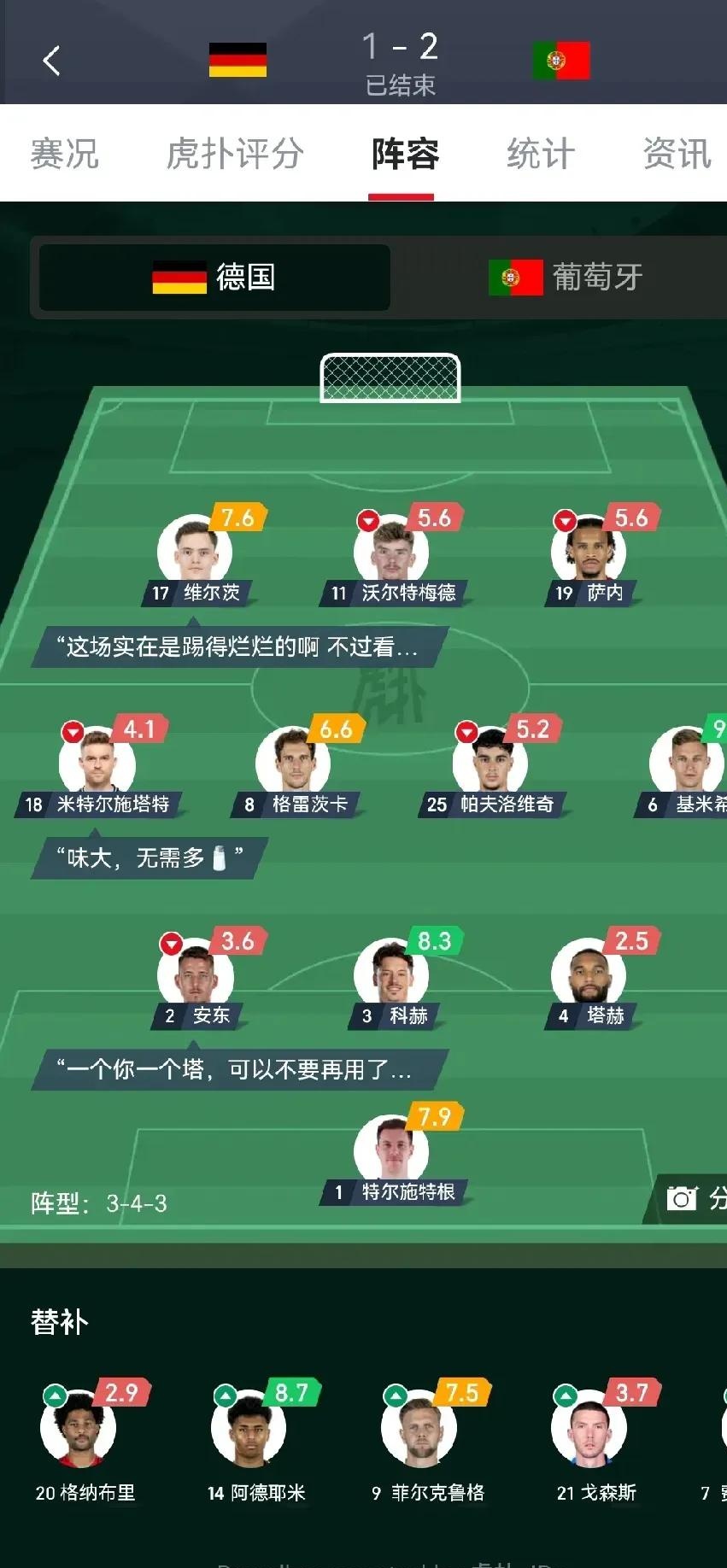 包含前锋进球不能连续，球队进攻阵容调整的词条