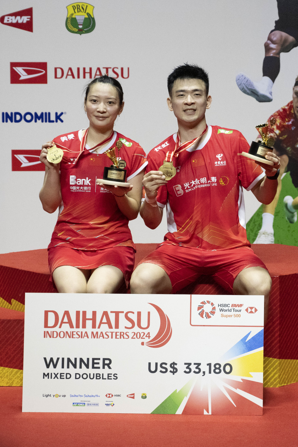 泰国队横扫印尼队，郑思维带队取胜